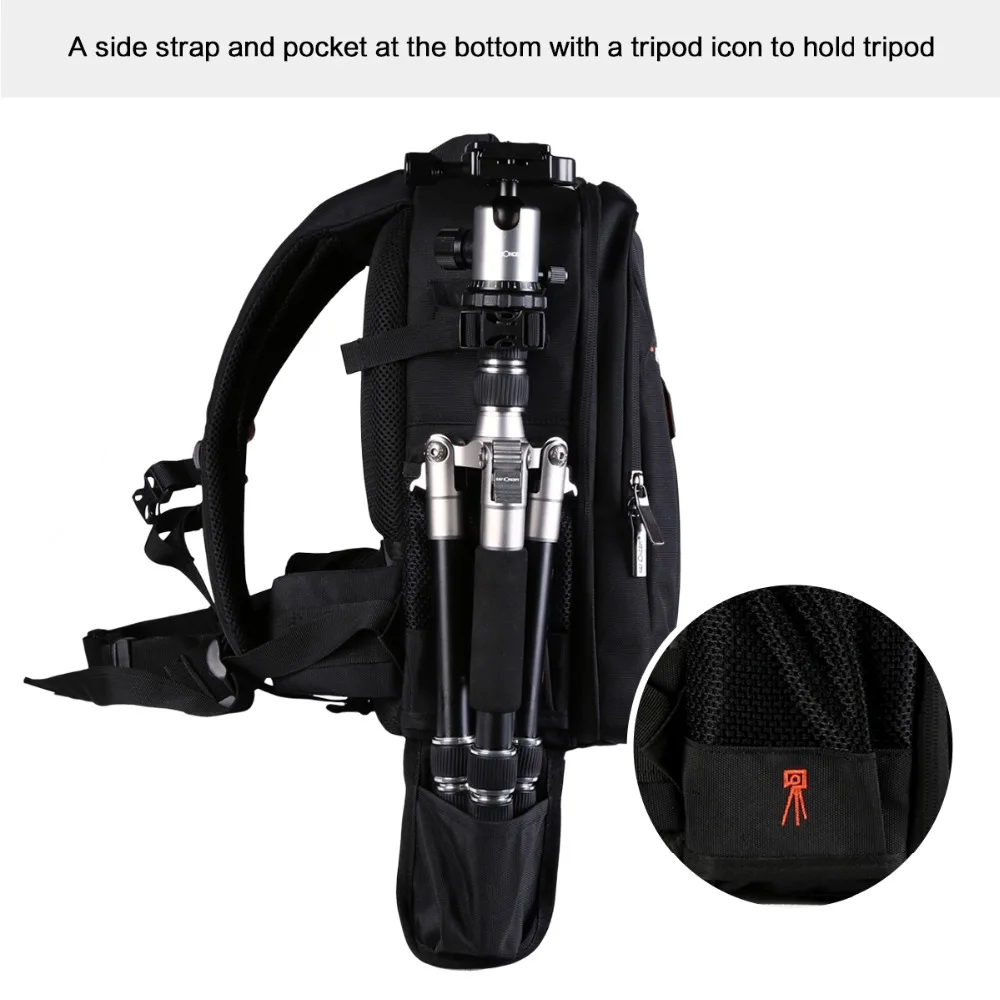  High quality Waterproof multi-functional Digital DSLR Camera Video Bag Small SLR Camera Bag for Pho