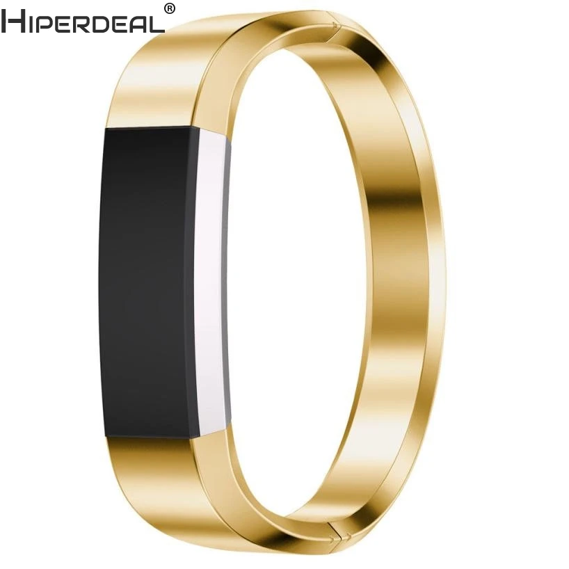 

HIPERDEAL Stainless Steel Watch Band Wrist strap For Fitbit Alta HR Smart Watch