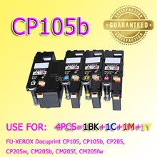 wholesale 4pcs compatible toner CP105b for XEROX-Docuprint CP105, CP105b, CP205, CP205w, CM205b, CM205f, CM205fw freeshipping
