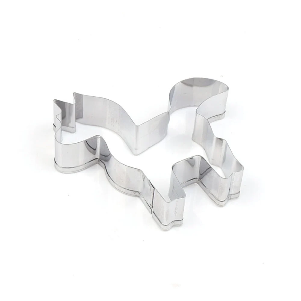 

Stainless Steel Cookie Cutter Unicorn Cookie Stamps Fondant Cake Decorating Mold Pastry Biscuit Baking Cutter Pancake Mould