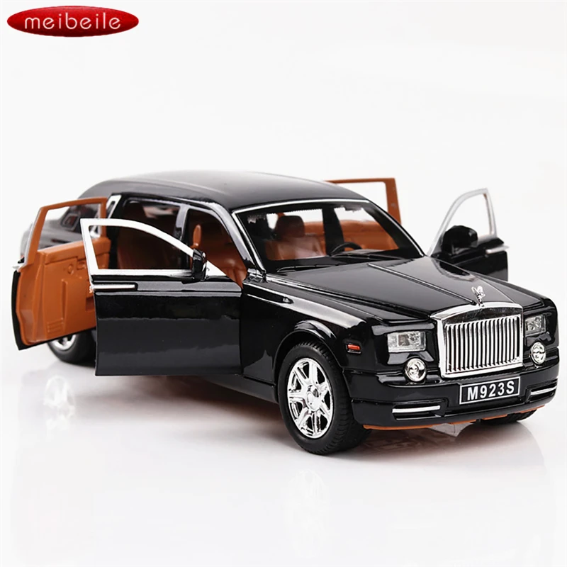 

1:24 Sportscar Alloy Diecast Car Model Electronic Pull Back Toy Car Model Car Light &Sounds For Children Kids Christmas Gift
