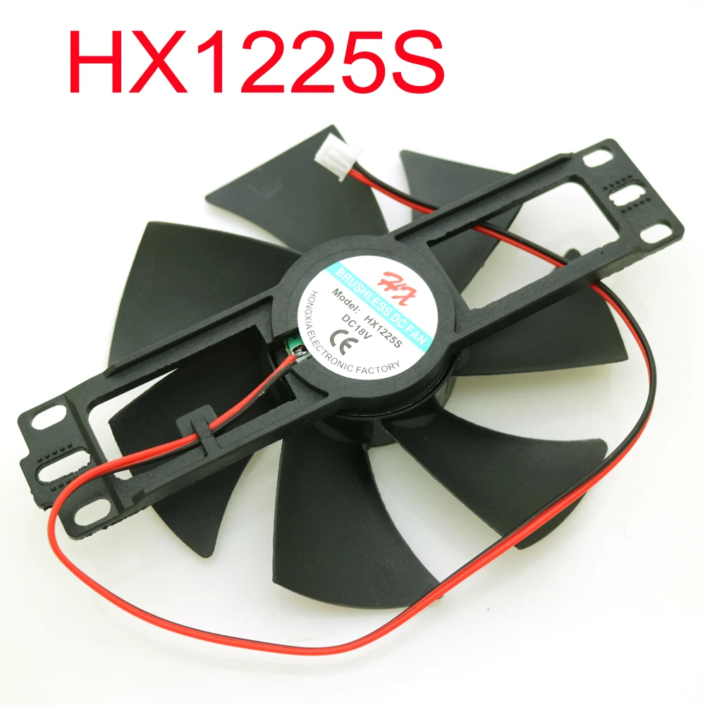 DC бесщеточный вентилятор HX1225S PX1225HS 18V для индукции Плита Вентилятор охлаждения 2Pin