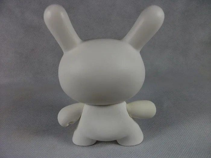 Оптoвaя прoдaжa 5 шт./компл. 4 дюйма Kidrobot Dunny DIY Краски фигурку белый Цвет упакованный в Opp пакете(пакет из неориентированного полипропилена