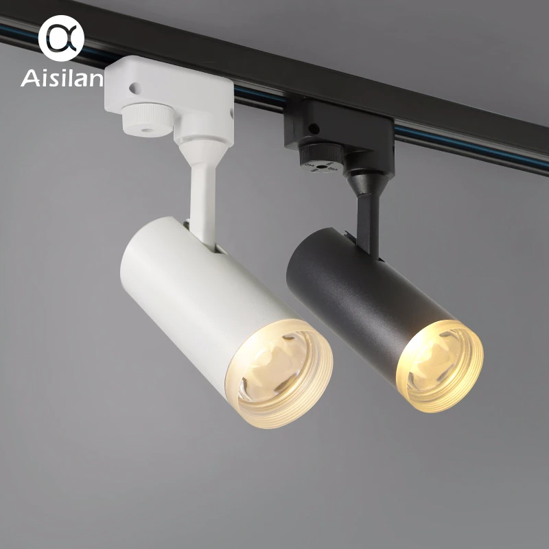 Aisilan, скандинавский светодиодный прожектор, современный, свободный угол поворота, для гостиной, спальни, коридора, столовой, кухни, AC85-260V, 7 Вт