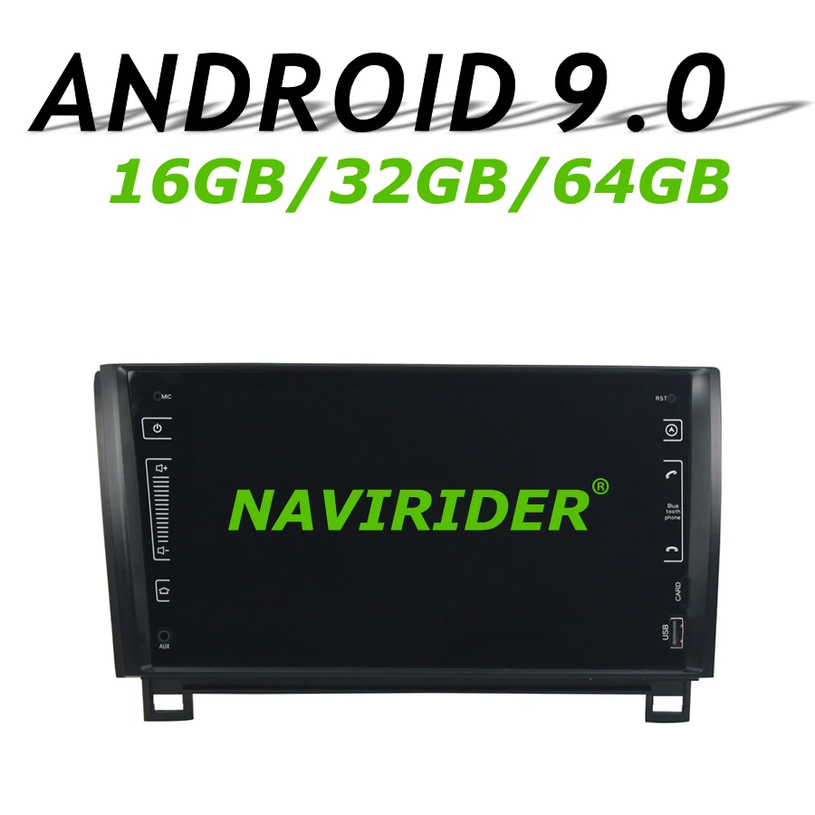 

High configuration Octa Core Android 9.0 Car GPS For TOYOTA Sequoia Tunda 2012 navigation Car Radio bluetooth 64GB large memory