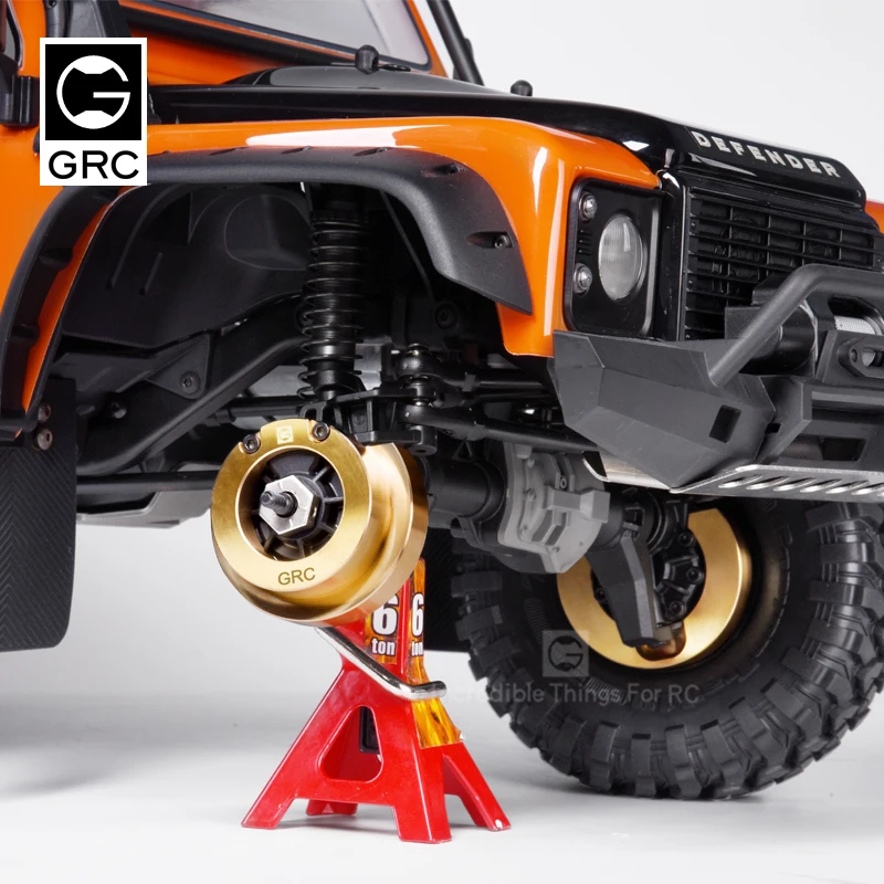 Модель радиоуправляемого автомобиля trax TRX4 осевой противовес G2 123 г латунные