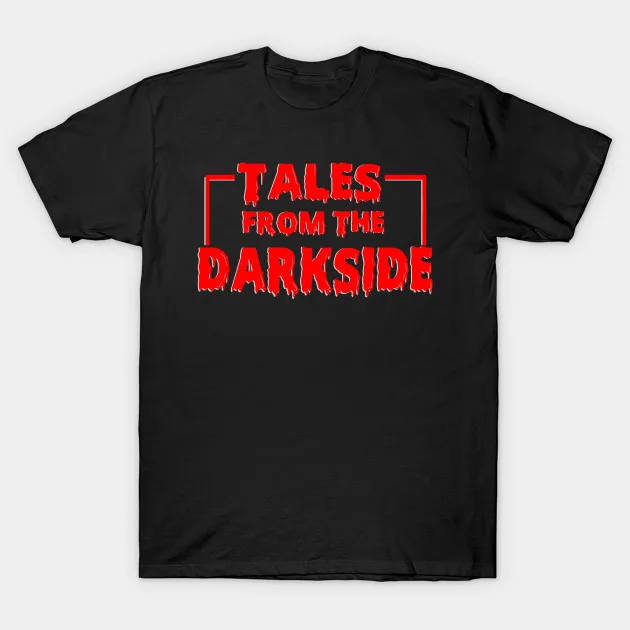 Мужская футболка с коротким рукавом Talesfromthedarkside логотипом из Darkside женская |