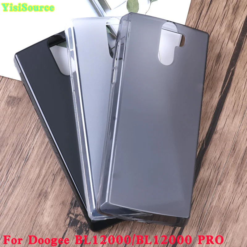 

YisiSource Phone Case for Doogee BL12000 Case Soft Matte Pudding TPU Soft Silicone Gel Cover for Doogee BL12000 Pro Back Shell