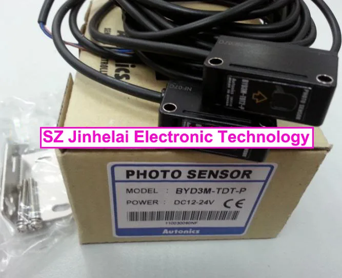 100% подлинный оригинальный BYD3M-TDT-P фотоэлектрический переключатель Autonics DC12-24V