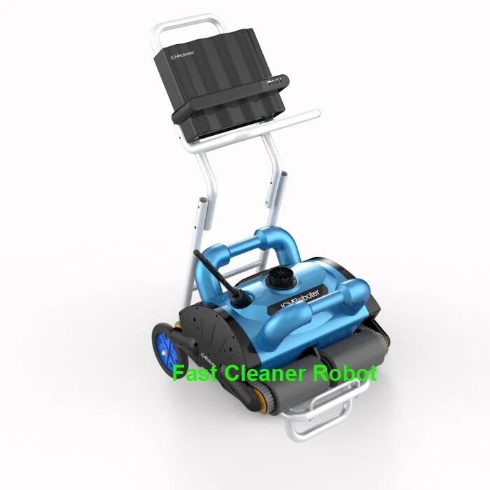 

Remote Control Wall Climbing Function Robotic Auto Swimming Pool Cleaner Robot 200 with Work Capacity for 100-300m2 Pool