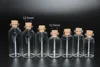 20X 15ml 20ml 23ml 25ml 30ml 50ml 110ml Glass Bottle Vial Empty Sample Jar with Cork Message Vial Wedding Wish Bottle glass jar 2