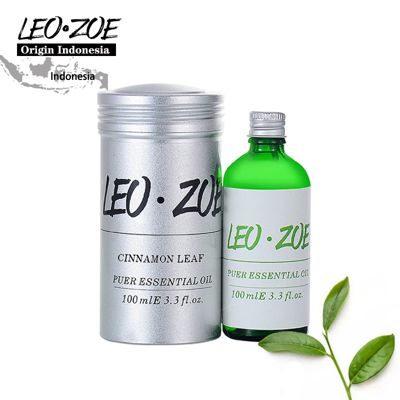 LEOZOE Cinnamon Leaf Essential Oil Certificate Origin Indonesia Authentication Cinnamon Leaf Oil 100ML