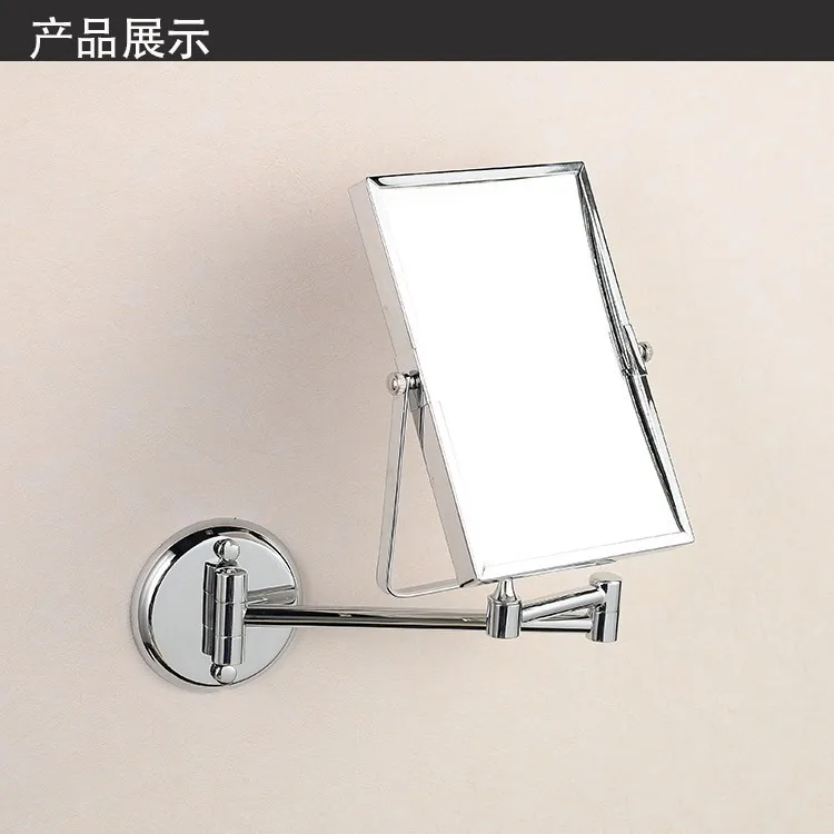 Высокое качество " двойной макияж зеркала 1:1 и 1:3 Лупа медь Косметическая ванная комната двусторонний настенный ванной зеркало 1758