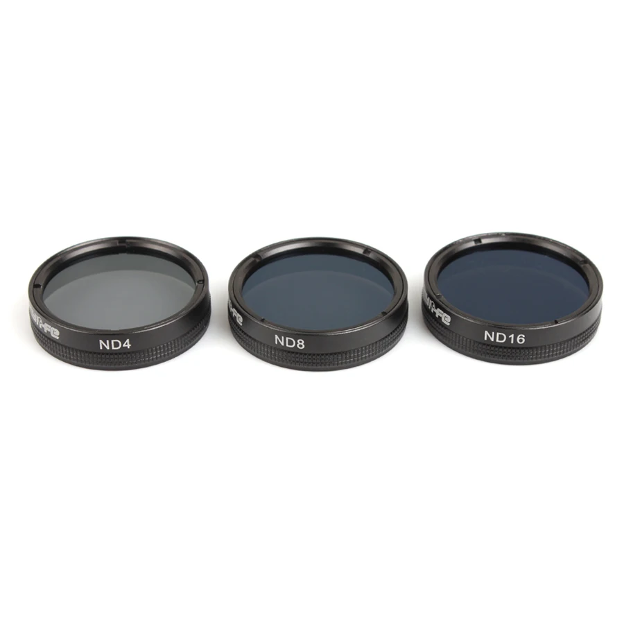 

3pcs Sunnylife Lens Filter ND4 ND8 ND16 Filter Multi-layer Coating for DJI Phantom 4 PRO/ PRO+