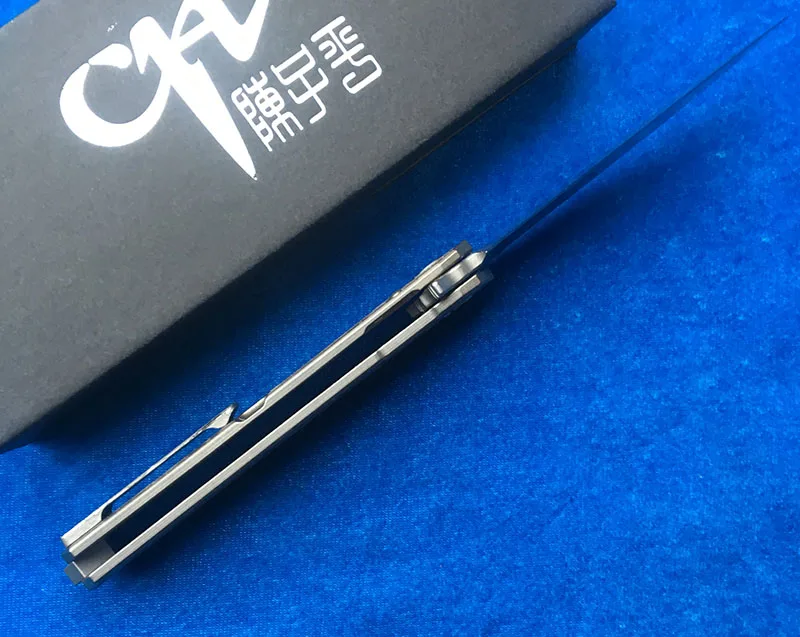 CH3505 Флип складной нож S35VN лезвие шариковый подшипник TC4 titanium сплава ручка Отдых на природе Охота Карманный Фруктовый Нож EDC инструмент сбора