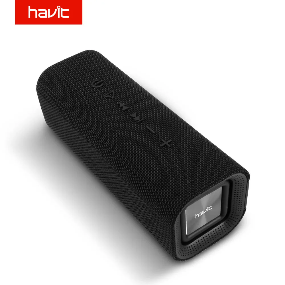 HAVIT портативный Bluetooth динамик открытый сабвуфер 3D стерео громкий динамик беспроводной динамик с микрофоном SD карта AUX M16 - изображение