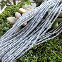 Свободные бусины лабрадора 3 мм круглый 1" для DIY ювелирное fppj бусы природа драгоценного камня