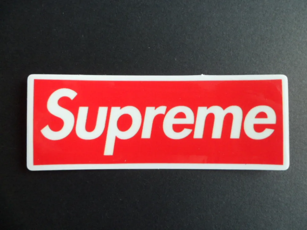 Free shipping transparency waterpoof UV proof car font b sticker b font  font b supreme