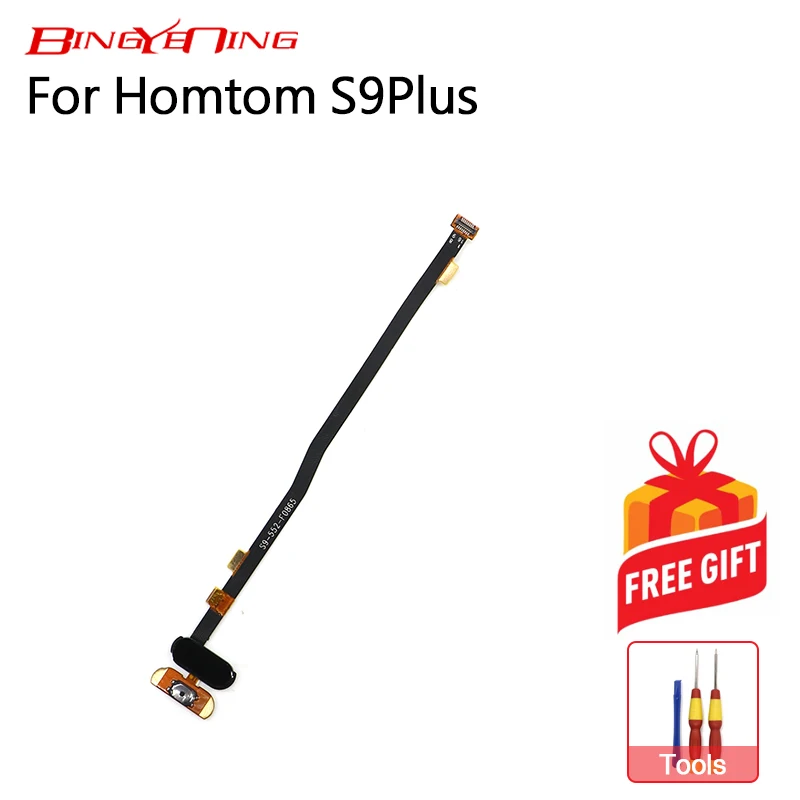 

BingYeNIng Original Brand New For Homtom S9 plus Fingerprint Sensor Home Button Flex Cable Replacement