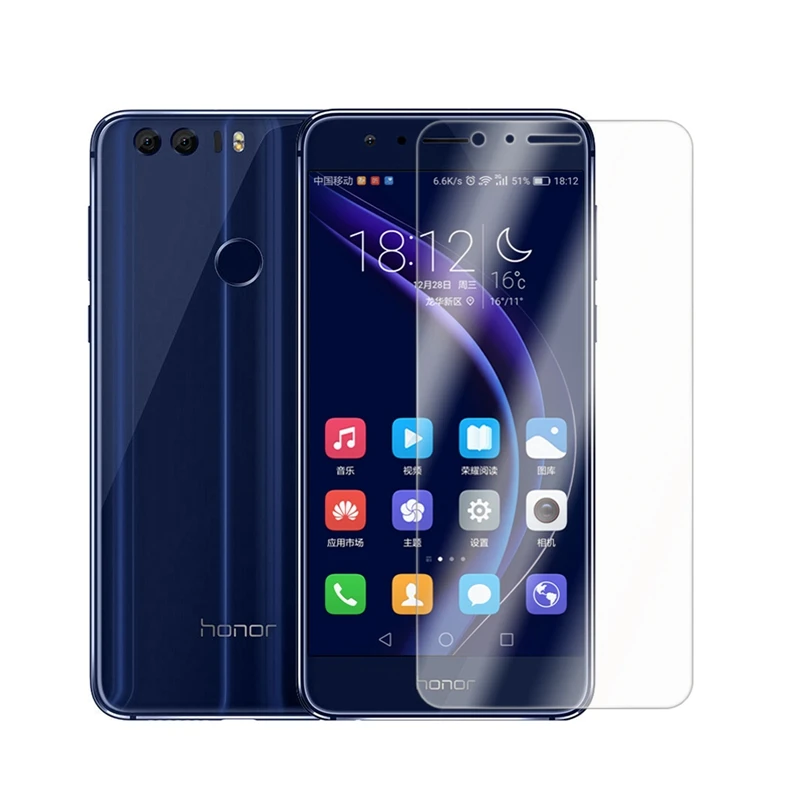 2.5D 0,26 мм 9H Премиум Закаленное стекло для huawei Honor 8 Защитная пленка для экрана для huawei Honor 8A 8 lite стекло