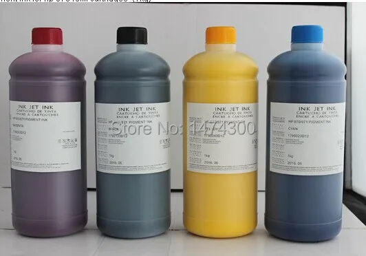 

XIMO 1L bottle pigment ink Special for HP970 971 use for HP Officejet Officejet Pro X451dn X451dw X476dn X476dw X551dw