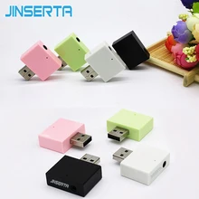 JINSERTA портативный мини беспроводной Bluetooth приемник аудио приемный адаптер стерео музыка USB 3,5 мм усилитель ресивер для динамика