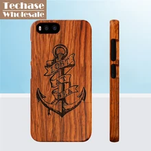 10 шт./лот Techase полный деревянный дизайн телефонные чехлы для Xiao mi 6 противоударный защитный чехол для Xio mi 6 для mi 5 mi x