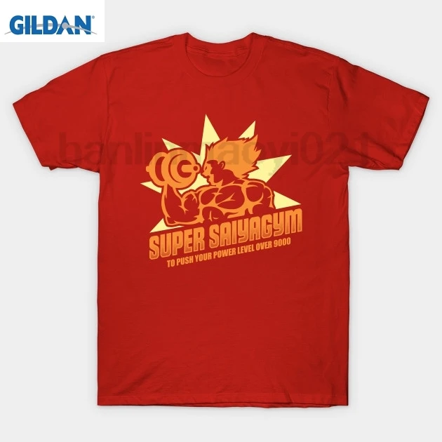Футболка GILDAN Super Saiyagym | Мужская одежда