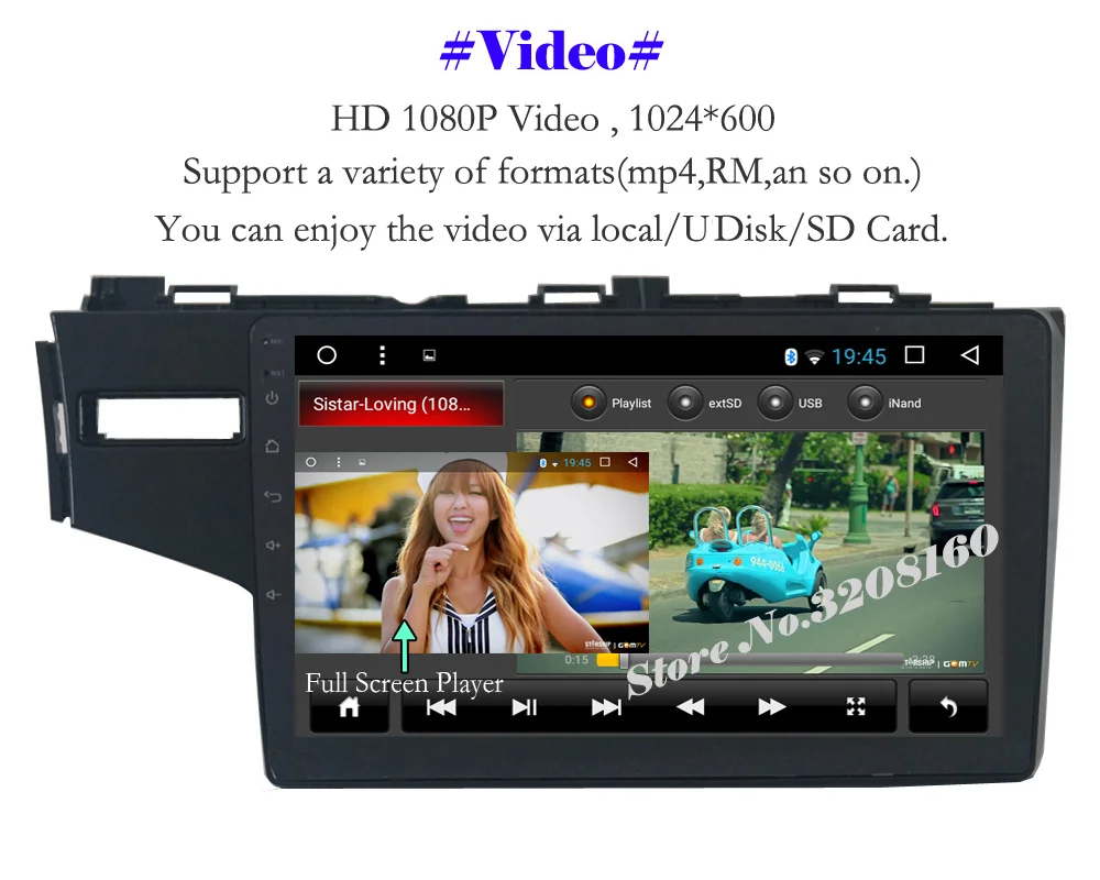 Flash Deal MAX Android 8.1.0 Car DVD Player for Honda fit 2014 2015 2016 Car Radio RDS Bluetooth 4G WiFi SWC GPS Navigation System Free Map 6