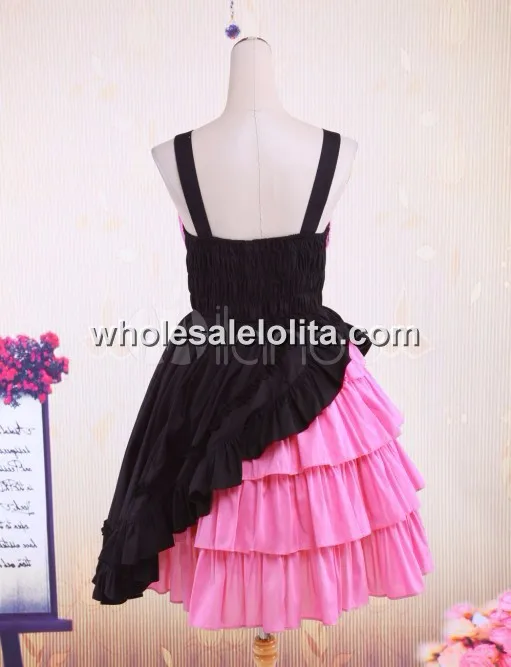Классическое хлопковое платье лолиты в стиле панк с оборками; бальное платье в стиле Лолиты; 4XL; распродажа; чайные вечерние платья
