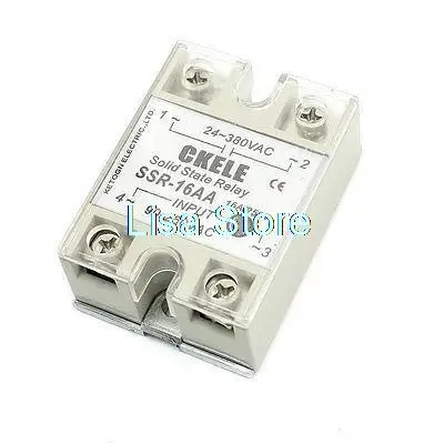

Температурный контоллер 4 Pin AC контроль AC твердотельные реле SSR-16AA