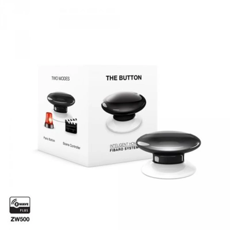 

Fibaro Z-Wave plus Scene Controller FGPB-101 The Button Multi-color optional for smart home automation