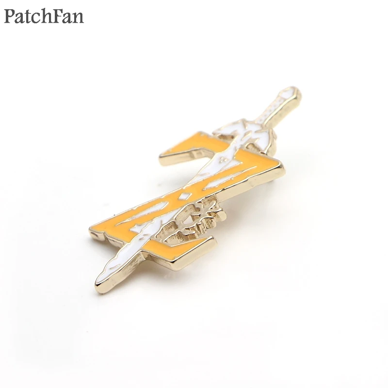 Patchfan милый металлический Узелок цинка Значки для рубашки Сумка Одежда Кепка рюкзак броши для обуви Значки украшения A1833