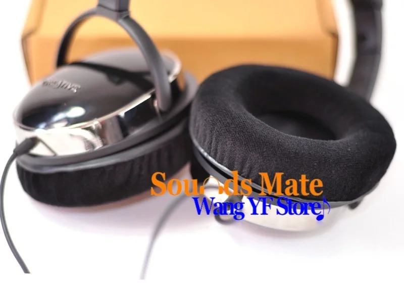 Soft Velour Replacement Ear Pads Cushion For Creative Aurvana Live