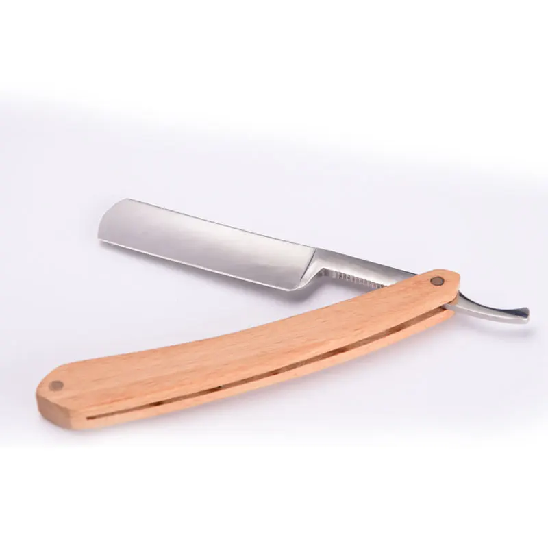 

Thin Sharp Straight Razor Manual Classic Old Series Razor Facial Hair Eyebrow Beard Professional Men Manual Shaver Wire Drawing