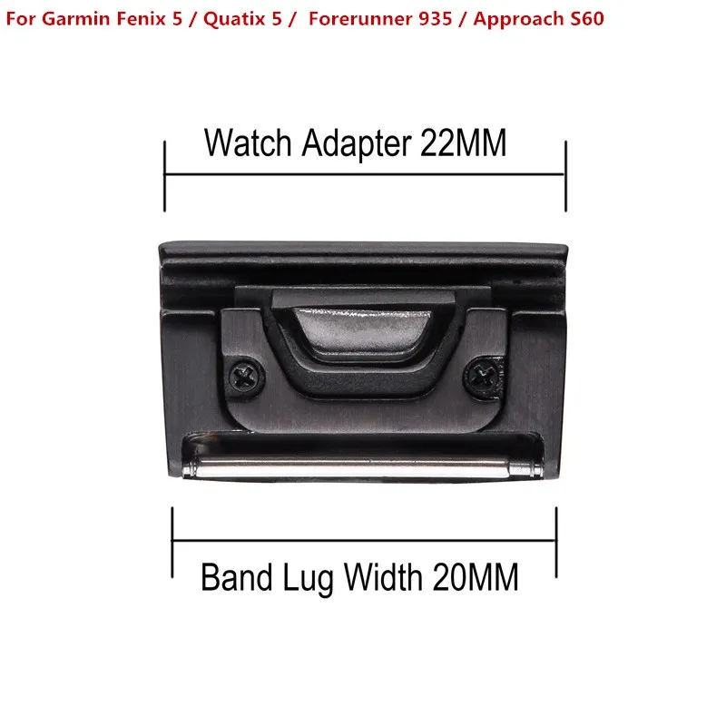 26MM 22MM 20MM Metal Watch Band Quick Release Clasp Adapter Connector for Garmin Fenix 5X/Fenix 3/Fenix 3 HR/Fenix 5/5S/Quatix 5 цена 26MM 22MM 20MM Metal Watch Band Quick Release Clasp Adapter Connector for Garmin Fenix 5X/Fenix 3/Fenix 3 HR/Fenix 5/5S/Quatix 5 цены онлайн