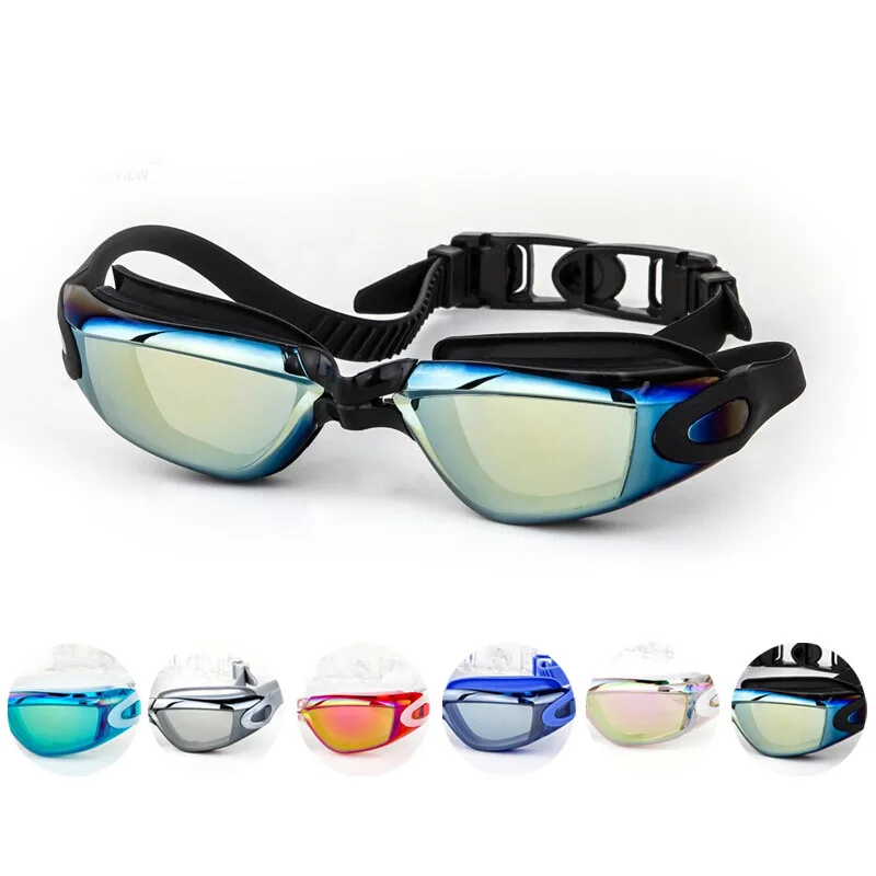 2017 High Definition swim glasses Men Women Electroplating Swimming