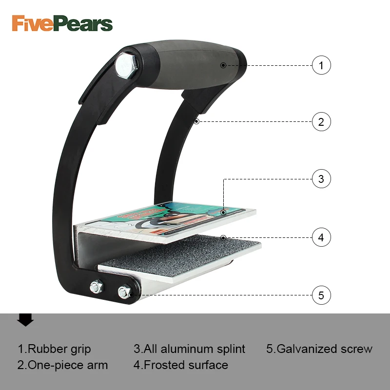 FivePears Ручная легкая фанерная захватывающая панель переноска удобная ручка доска