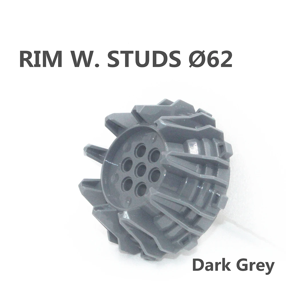 MOC Technic parts DIY building blocks RIM W. STUDS DIA.62 (64712) compatible with lego toys for kids