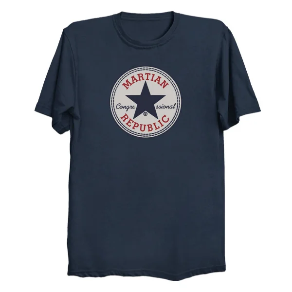 New Printed Men T Shirt Cotton tshirt MARTIAN REPUBLIC O-Neck Short-Sleeve Women T-Shirt | Мужская одежда
