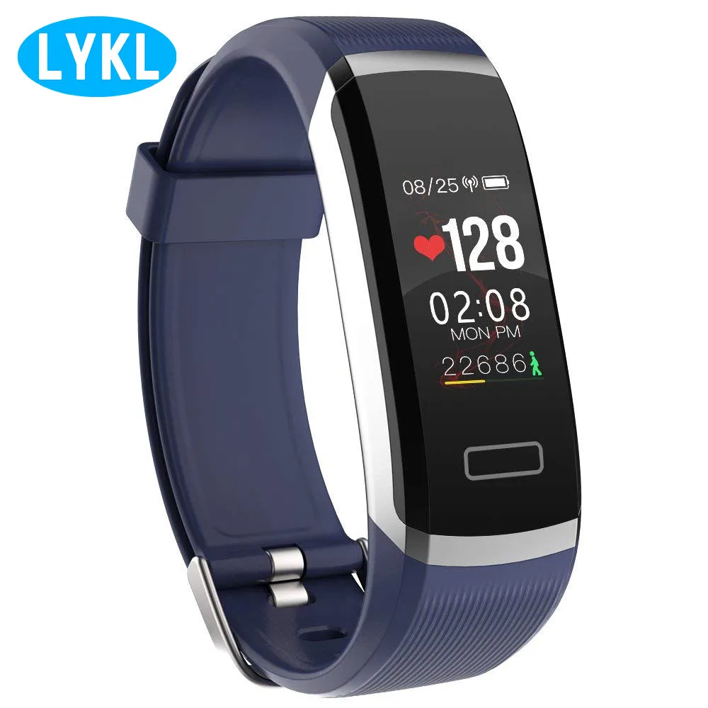 

Color screen smart wristband GT101 waterproof 24 hour dynamic real-time heart rate monitor motion tracker Bluetooth smart watch
