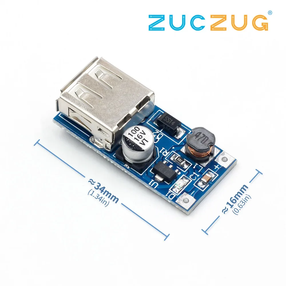DC 0,9 в-5 в до 5 В 600мА Дополнительный внешний аккумулятор зарядное устройство повышающий преобразователь питания напряжение модуль USB выход зарядка схема