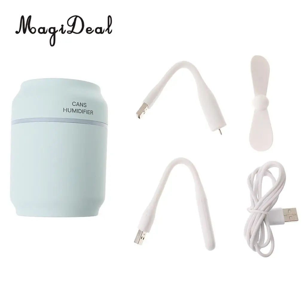 MagiDeal Small Personal Humidifier Essential Oil Aromatherapy Diffuser Black