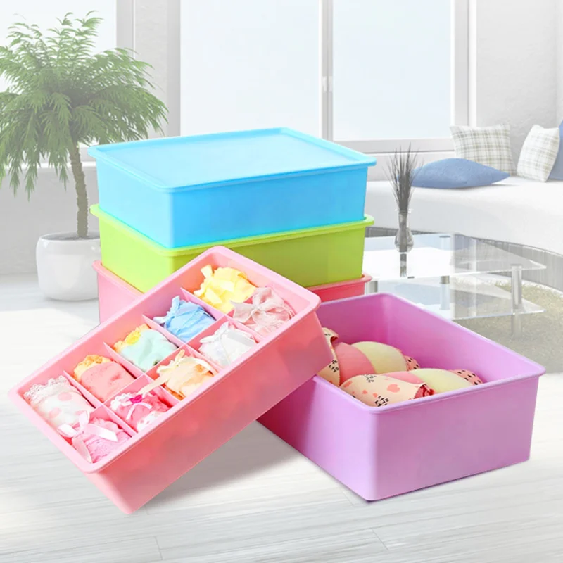 ماكياج المنظم سميكة صندوق تخزين من البلاستيك الملابس الداخلية الجوارب مستحضرات التجميل Boxplastic خزانة درج منظم الأدراج للملابس ماكياج المنظم سميكة صندوق تخزين من البلاستيك الملابس الداخلية الجوارب مستحضرات التجميل Boxplastic خزانة درج منظم الأدراج للملابس