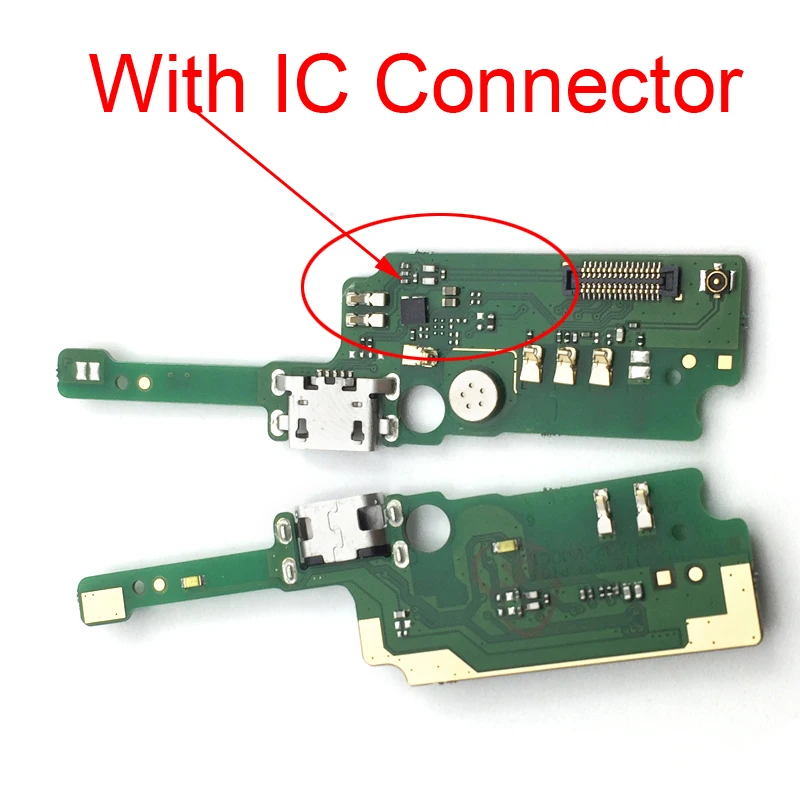 

USB Charging Port Board For Alcatel Shine Lite 5080 5080U 5080X Charger Connector Dock Flex Cable With Microphone