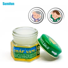 10g Vietnam Gold Tower Balm Tiger Balm Active Cream Muscle Aches Extra Strength Pain Relieving Arthritis Joint Pain P0005