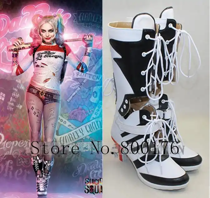 Zapatos de harley quinn Clearance