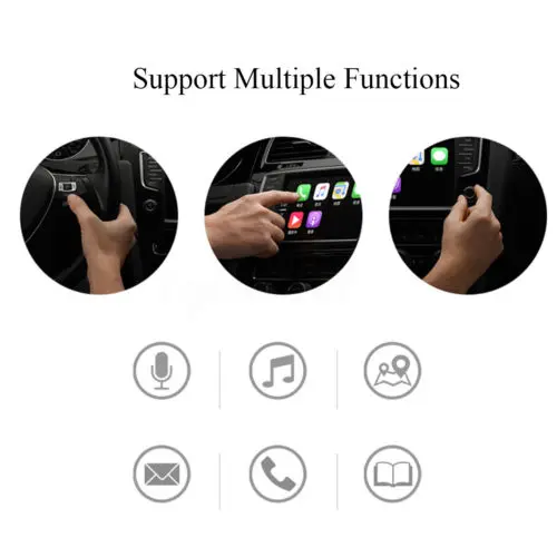 Android Auto USB Smart Link For Apple Car Link Dongle Black Mini USB Car link Stick For Android Autoradio Navigation Player