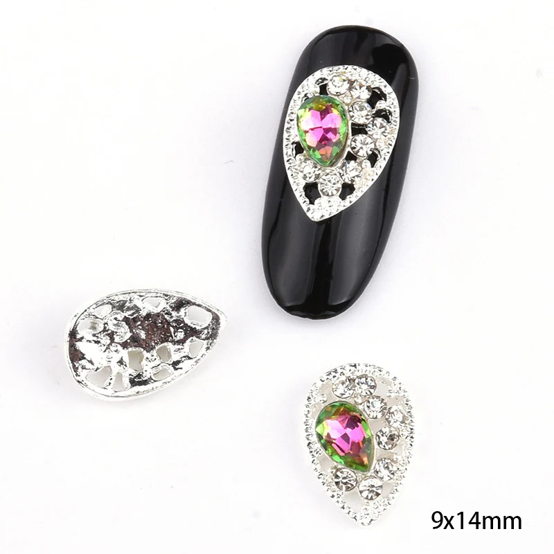 10 шт. Кристалл ongles decoracion Унас блестящие драгоценные камни для ногтей Амулеты Стразы для украшения ногтей материалы инструменты поставки TCJ12~ 16 - Цвет: TCJ15
