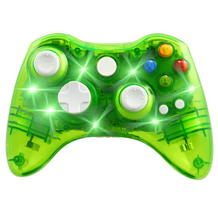 8651-Green VIGRAND беспроводной Bluetooth для Microsoft Xbox 360 Консоль геймпад контроллер джойстик дистанционного геймпады джойстик для Windows 7/8/10 - Цвет: 8651-Green